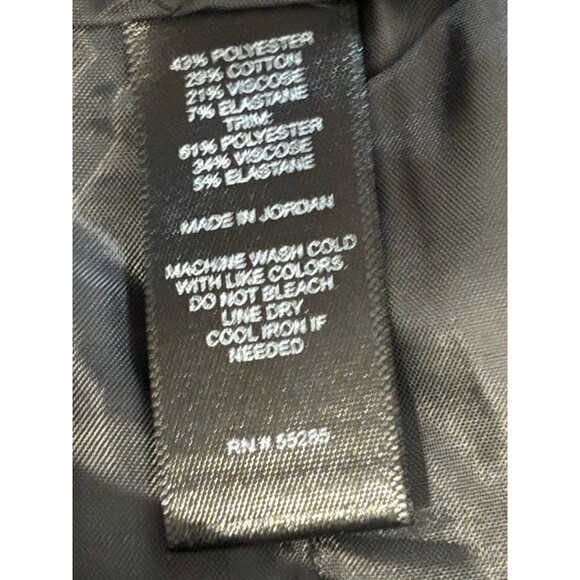 Express Editor Women's Gray Ankle Pants - Picture 6 of 7